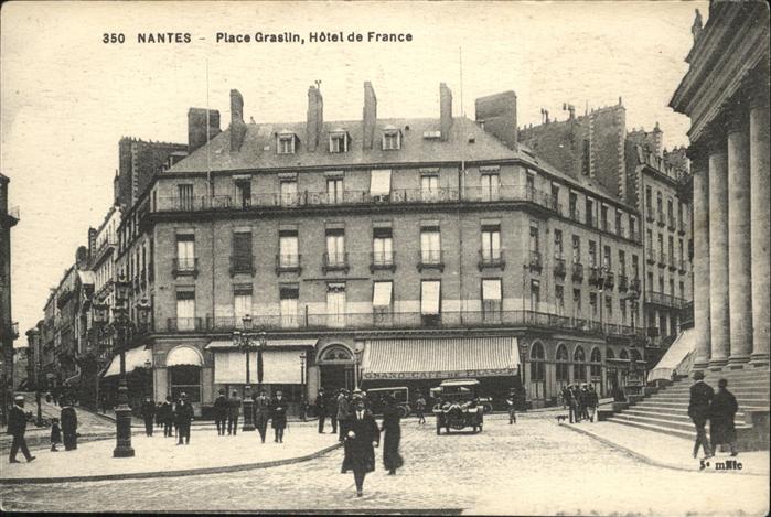 Nantes Loire Atlantique Place Graslin hotel de France