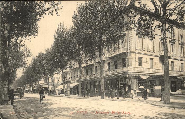 Nice Alpes Maritimes Avenue Gare