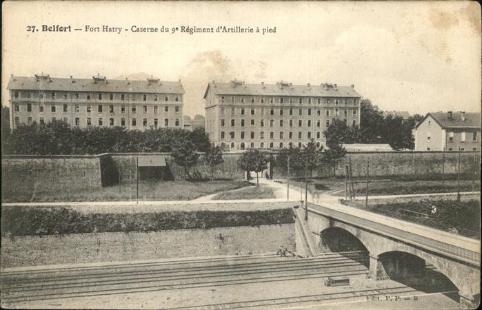 Belfort Alsace Fort Hatry Caserne