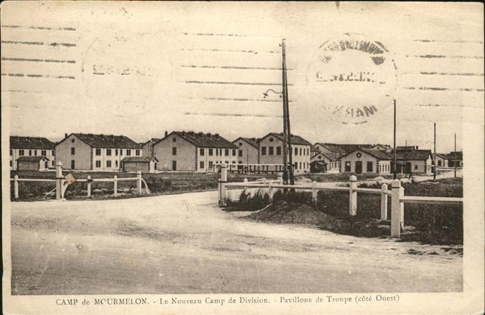 Mourmelon-le-Grand Camp de Division Pavillons de Troupe