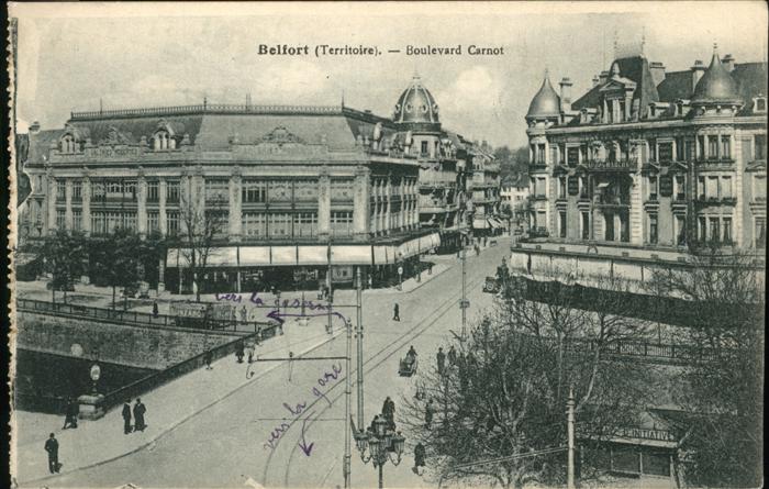 Belfort Alsace Boulevard Carnot