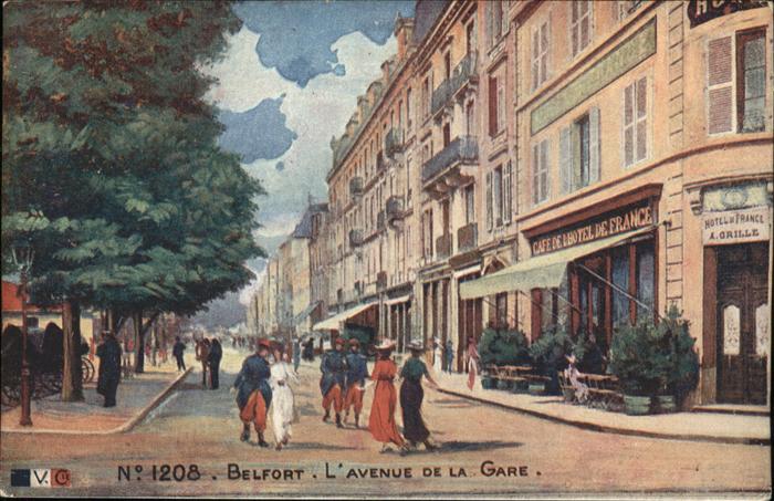 Belfort Alsace L'Avenue Gare