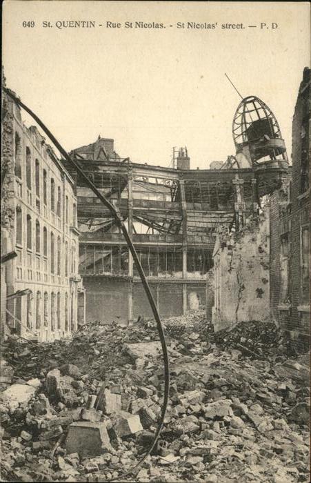 Saint-Quentin 02 Aisne Rue St. Nicolas