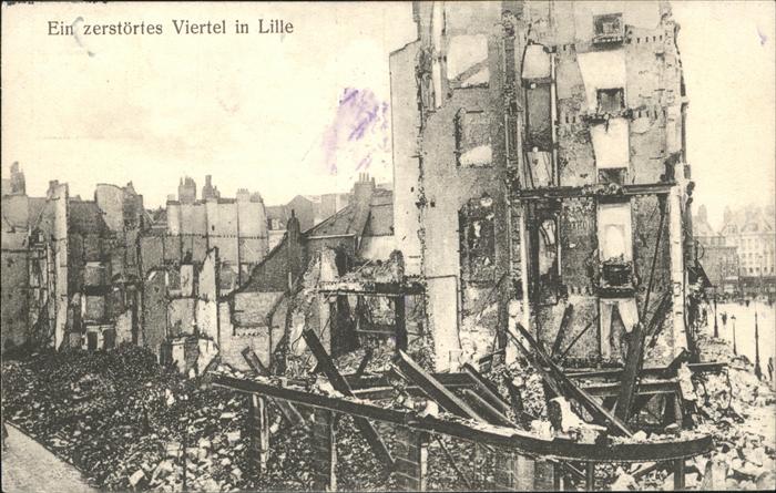 Lille Nord Zerstörtes Viertel