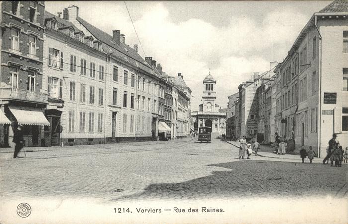 Verviers Liege Wallonie Rue Raines