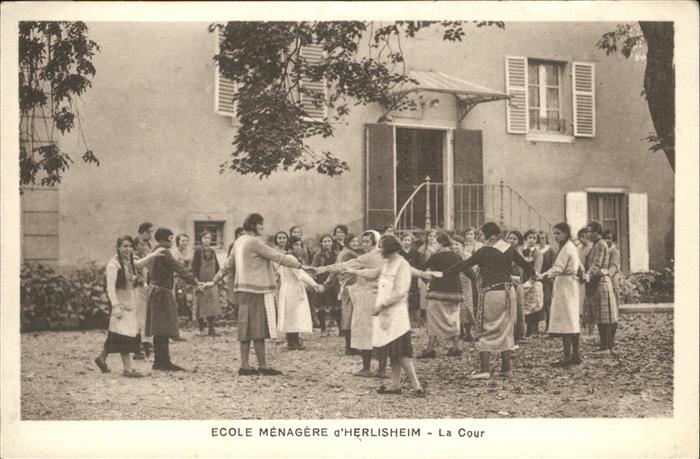 Herrlisheim Ecole Menagere