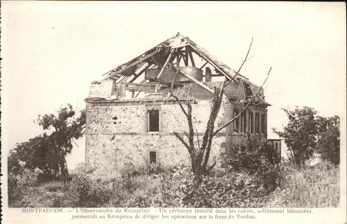 Montfaucon-d Argonne L'Observatoire du Kronprinz