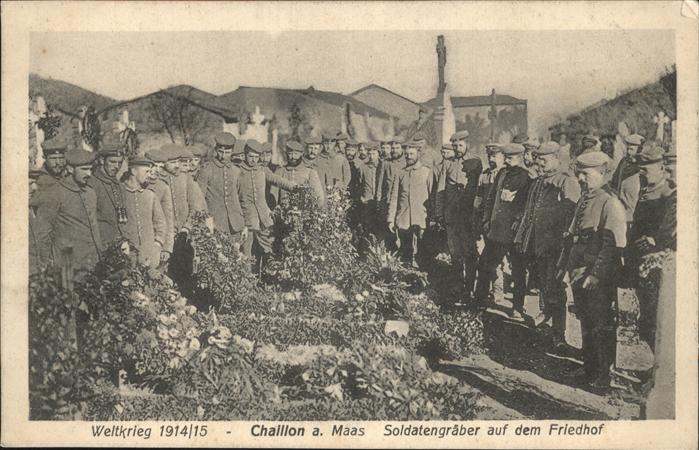 Chaillon Soldatengräber
