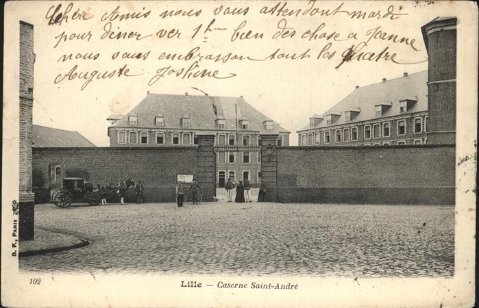 Lille Nord Caserne Saint-Andre