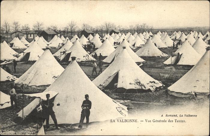 La Valbonne Vue Generale des Tentes