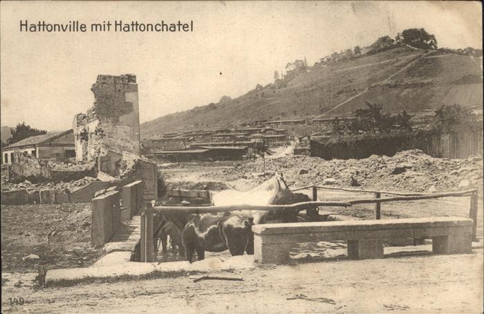 Hattonville Hattonchatel Pferde