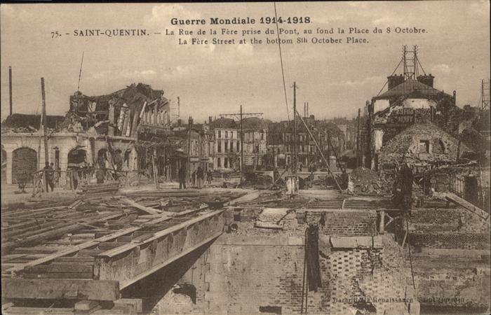 Saint-Quentin 02 Aisne Rue de la Fere