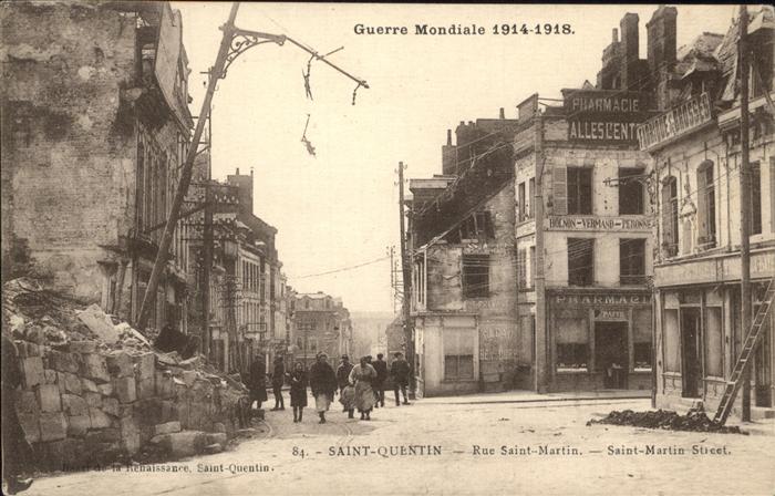 Saint-Quentin 02 Aisne Rue Saint-Martin