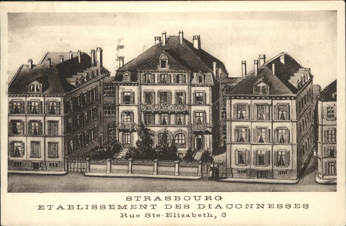 Strasbourg Alsace Etablissement des Diaconnesses