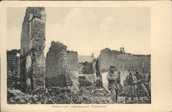 Vaudesincourt Ruinen