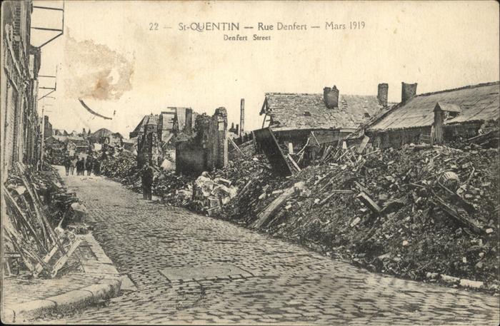 Saint-Quentin 02 Aisne Rue Denfert