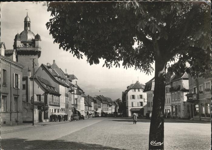 Selestat Bas Rhin Elsass Rue President