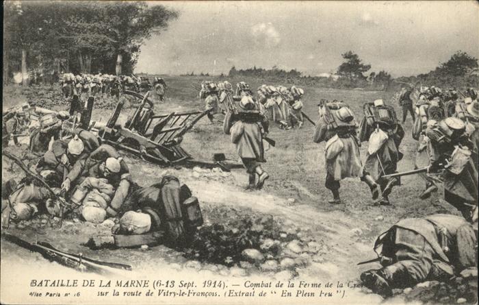Vitry-le-Francois Bataille de la Marne