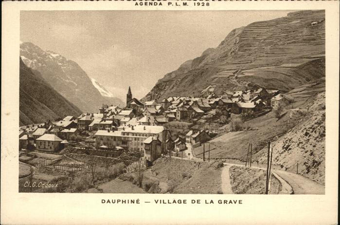 Dauphine Village de la Grave