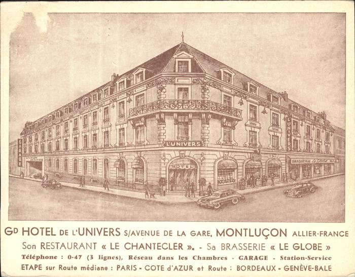 Montlucon Hotel Univers