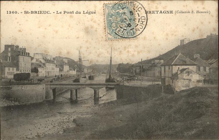 Saint-Brieuc Cotes-d Armor Pont du Legue Schiff