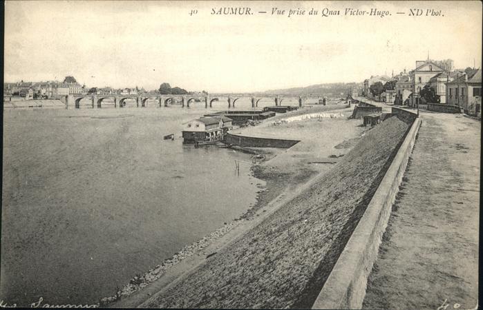 Saumur Quai Victor Hugo
