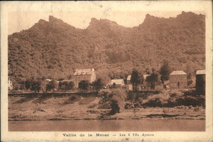 Bogny-sur-Meuse les 4 Fils Aymon