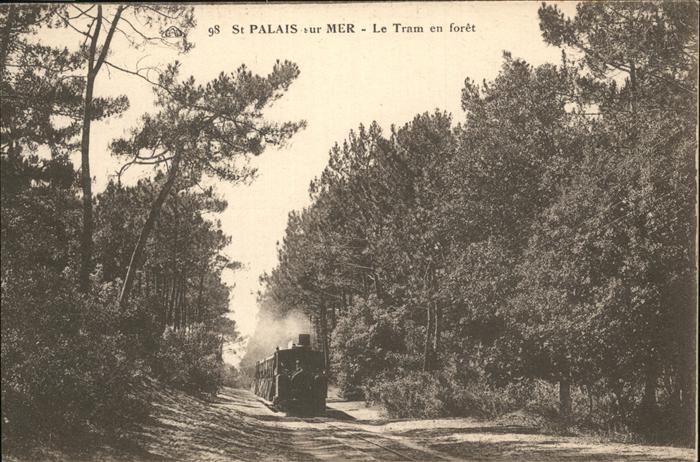 Saint-Palais-sur-Mer Tram foret