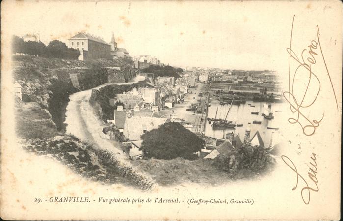 Granville Manche Vue generale