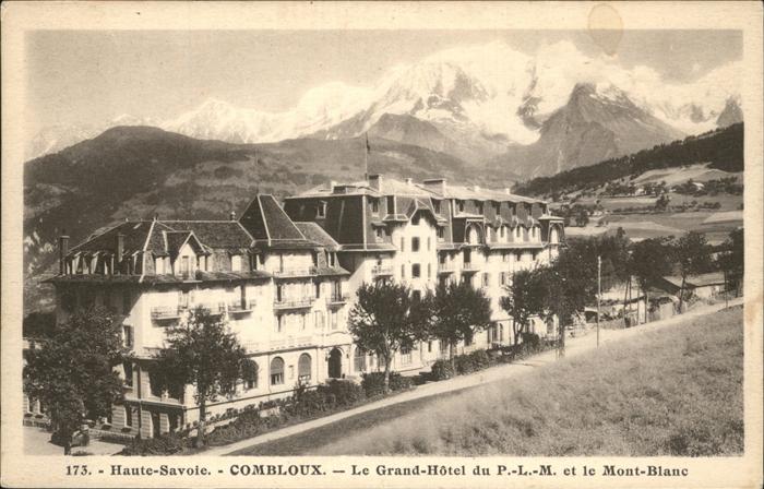 Combloux Grand Hotel Mont Blanc