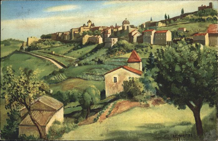 Aubenas Vue generale