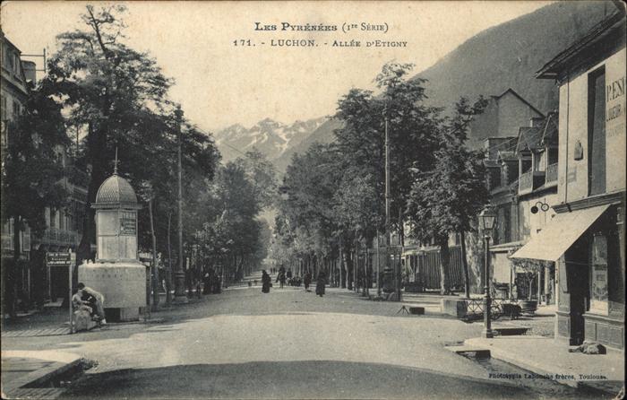Luchon Haute-Garonne Allee d_Etigny