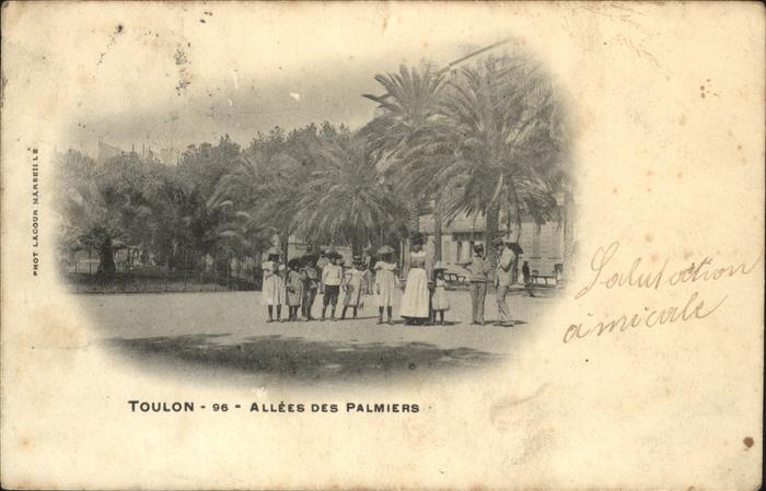 Toulon Var Allees Palmiers