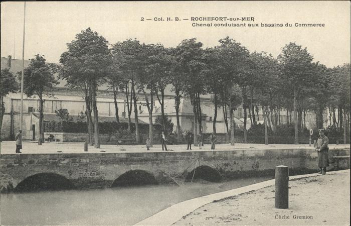 Rochefort Charente-Maritime Chenal Bassins