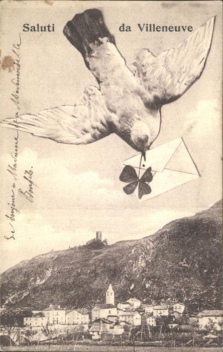 Villeneuve-la-Garenne Vogel Kleeblatt