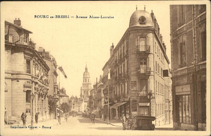 Bourg-en-Bresse Avenue Alsace Lorrains