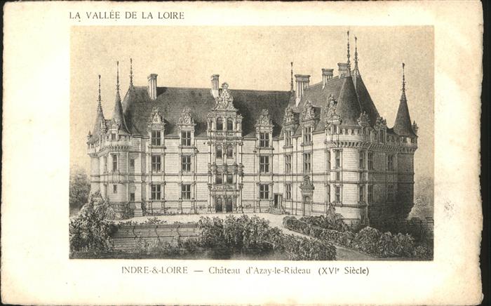 Indre Chateau Azay le Rideau