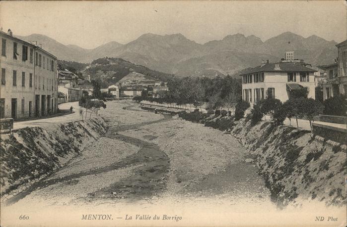 Menton Alpes Maritimes Valle Borrigo