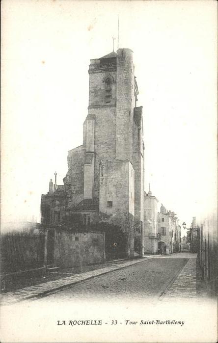 La Rochelle Charente-Maritime Saint Barthelemy