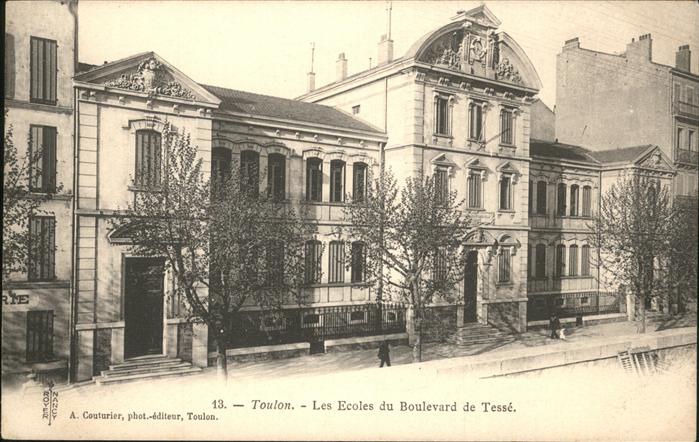 Toulon Var Boulevard de Tesse Ecoles