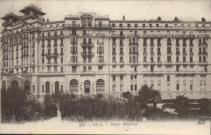 Nice Alpes Maritimes Hotel Majestie