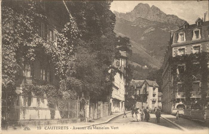 Cauterets Avenue Mamelon Vert