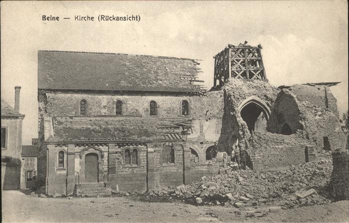 Beine-Nauroy Marne Kirche