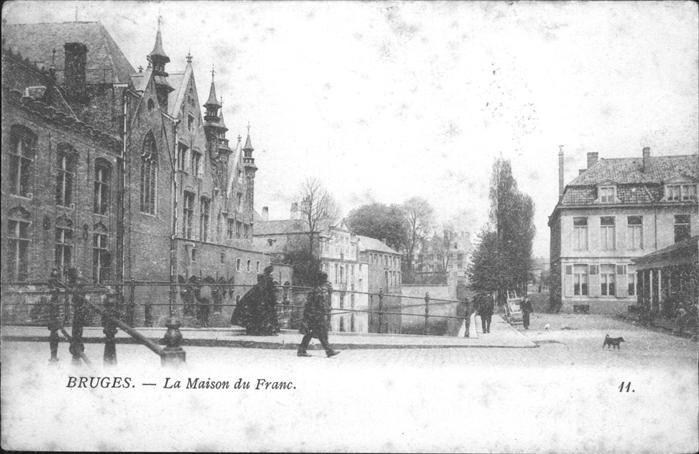 Bruges BRUGGE Belgie Maison du Franc
