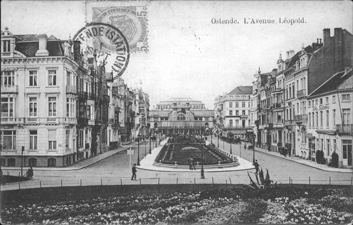 Ostende Oostende L'Avenue Leopold