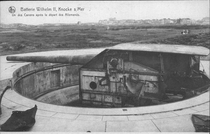 Knocke Batterie Wilhelm II