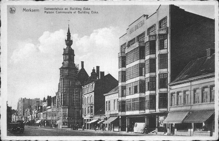 Merksem maison Communale Building Eska
