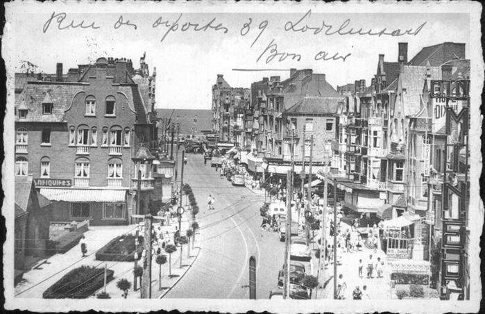 La Panne Veurne Avenue de la Mer