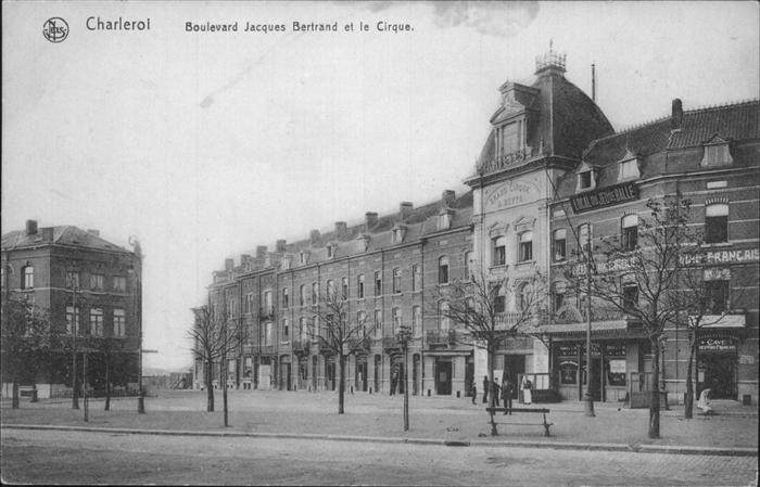 Charleroi Wallonie Boulevard Jacques Bertrand Cirque