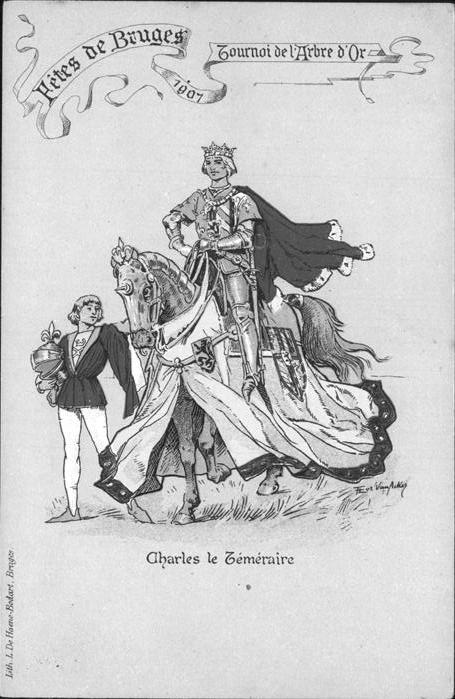Bruges BRUGGE Belgie Fetes de Bruges Charles le Temeraire
